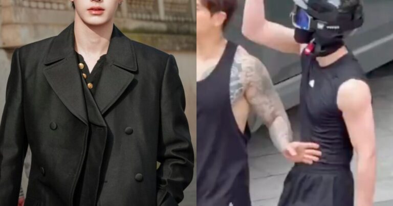 Manager Prevents Attractive Actor From Confronting Sasaeng Fans 4 He Yu confronting sasaeng fans outside his gym
