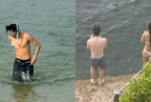 Jaehyun swimming photo