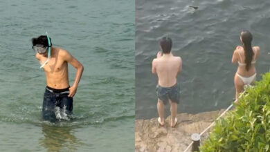 Jaehyun swimming photo