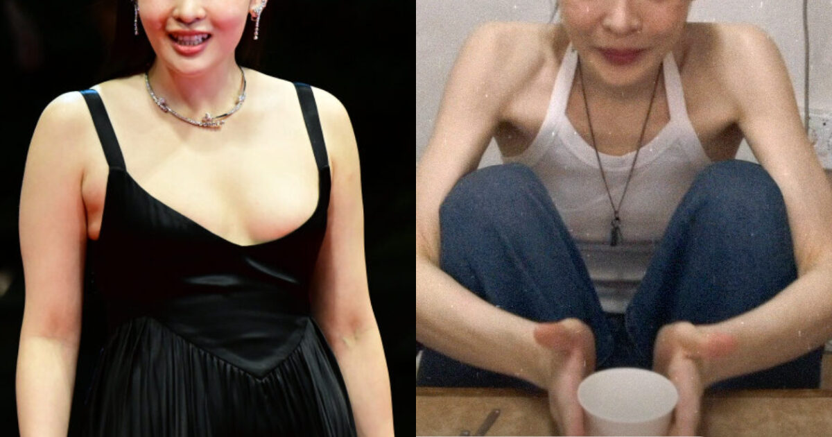 Kim Min Ha getting skinnier