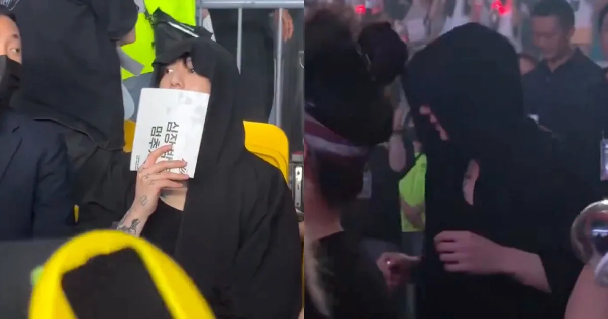 BTS’s Jungkook spotted at Stray Kids concert wearing sunglasses thrown by Felix