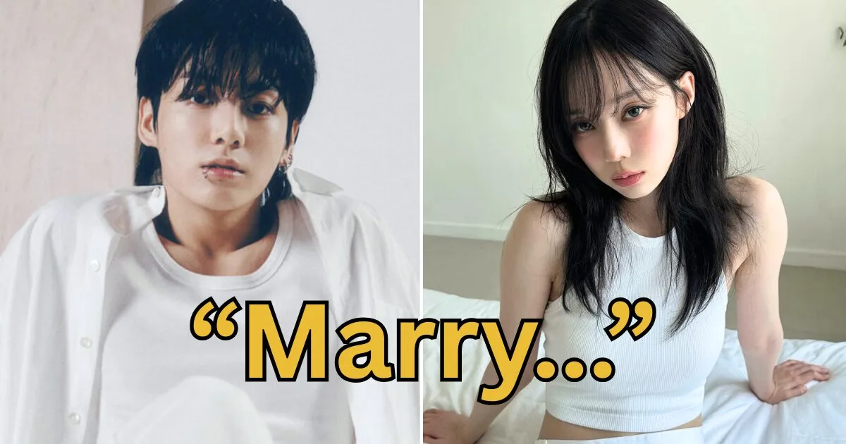 Jungkook and Winter featured in a dating rumor post
