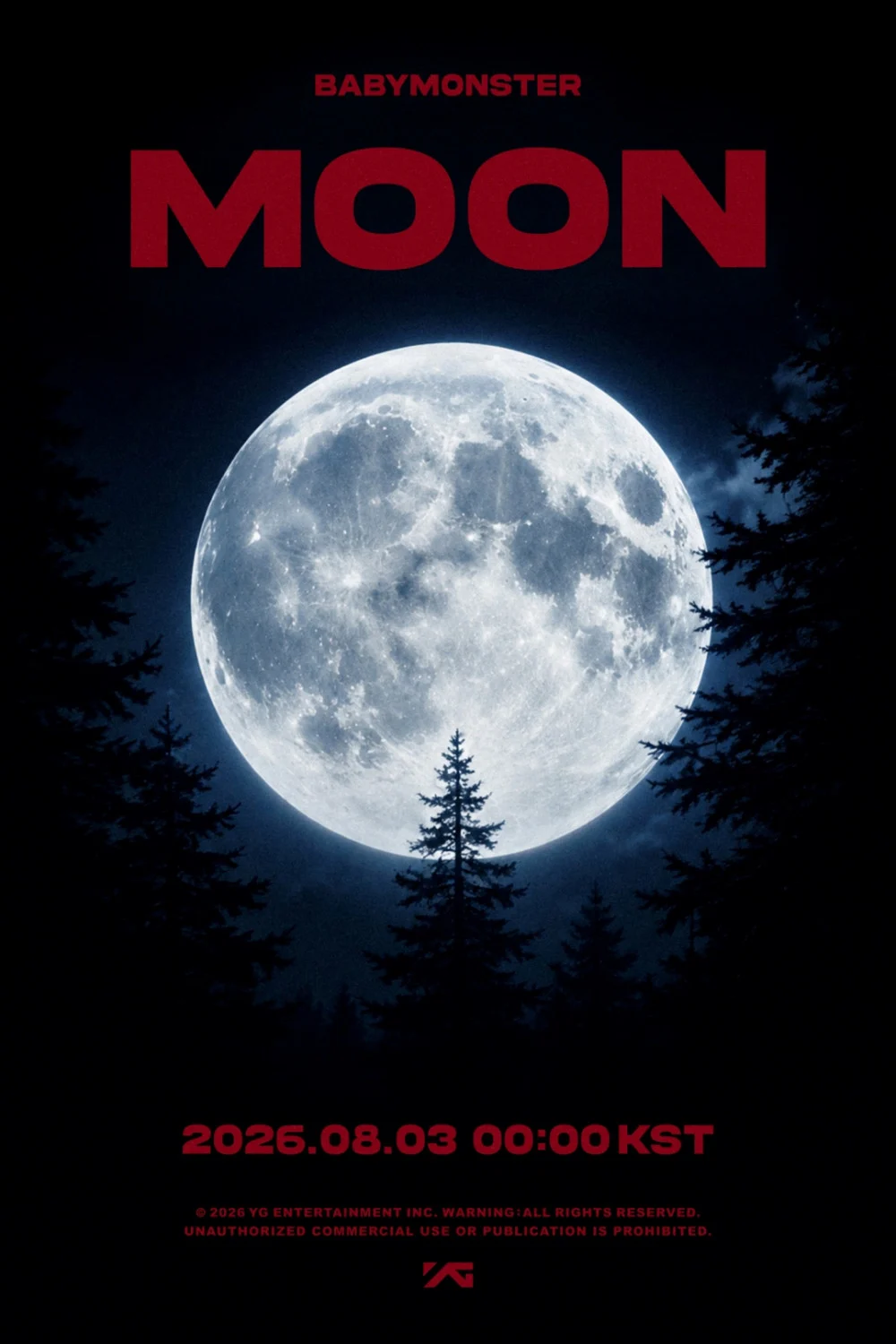 BABYMONSTER to release "MOON" music video August 3 at midnight KST