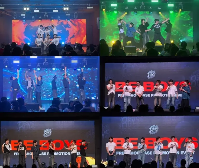 BE BOYS finish free Japan showcases with surprise encore cover of "Love so sweet"