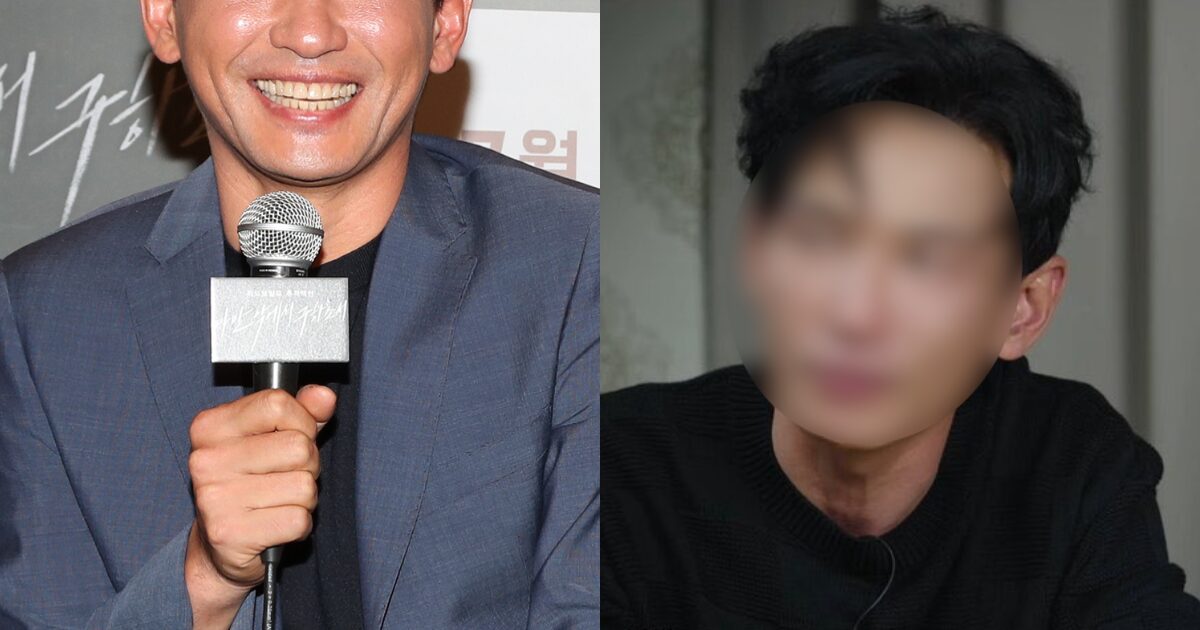 Famous Actor Appears Completely Different In Latest Video 1 Hwang Jung Min clear skin
