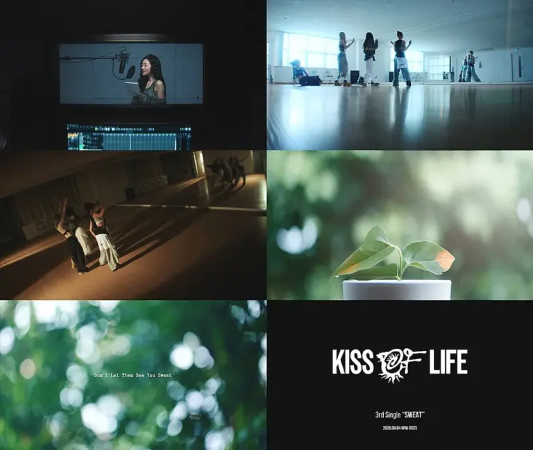 KISS OF LIFE reveal "SWEAT EQUITY" video previewing third single "SWEAT" 2 KISS OF LIFE reveal "SWEAT EQUITY" video previewing third single "SWEAT"