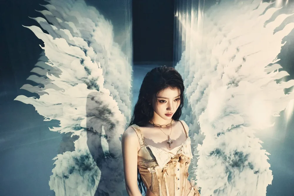 Kep1er's Xiaoting unveils angel-themed teaser photos for first solo single 'LEGEND' releasing July 30 3