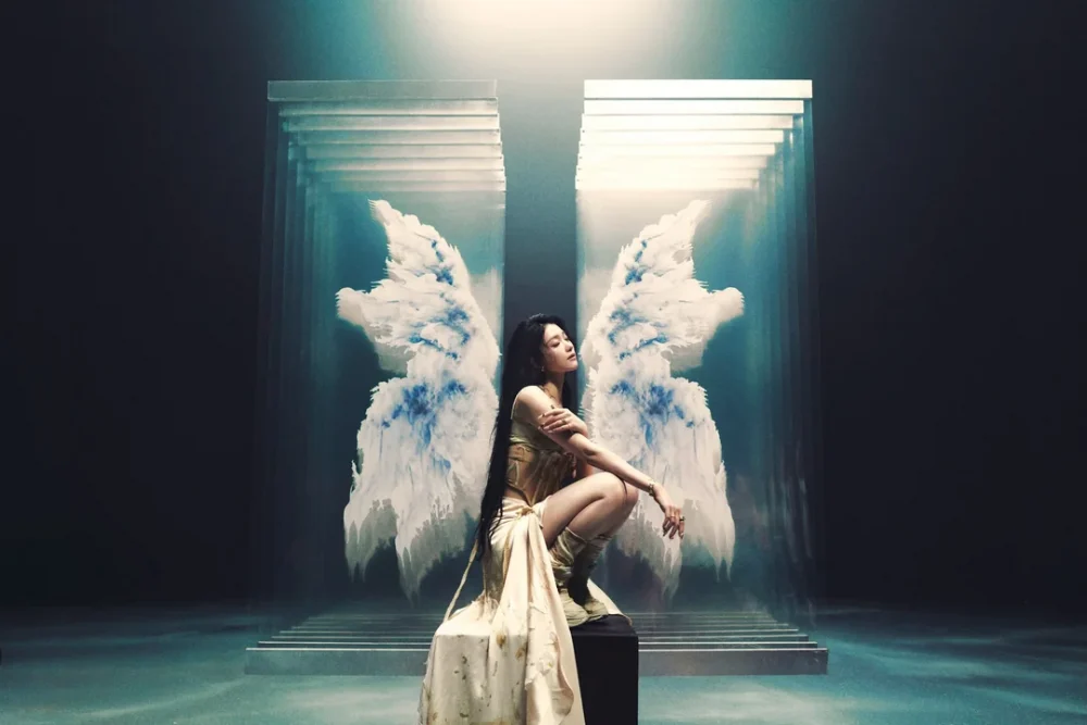 Kep1er's Xiaoting unveils angel-themed teaser photos for first solo single 'LEGEND' releasing July 30 4
