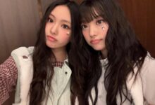 Haerin and Hyein at Incheon Airport
