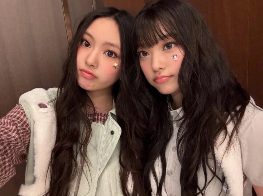 NewJeans Hyein And Haerin’s Unexpected Appearance Sparks Major Speculation 1 Haerin and Hyein at Incheon Airport