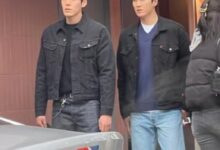 Ahn Bo Hyun and Kim Woo Bin spotted together