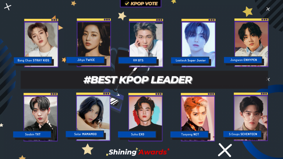 Best Kpop Leader (Updated) Shining Awards