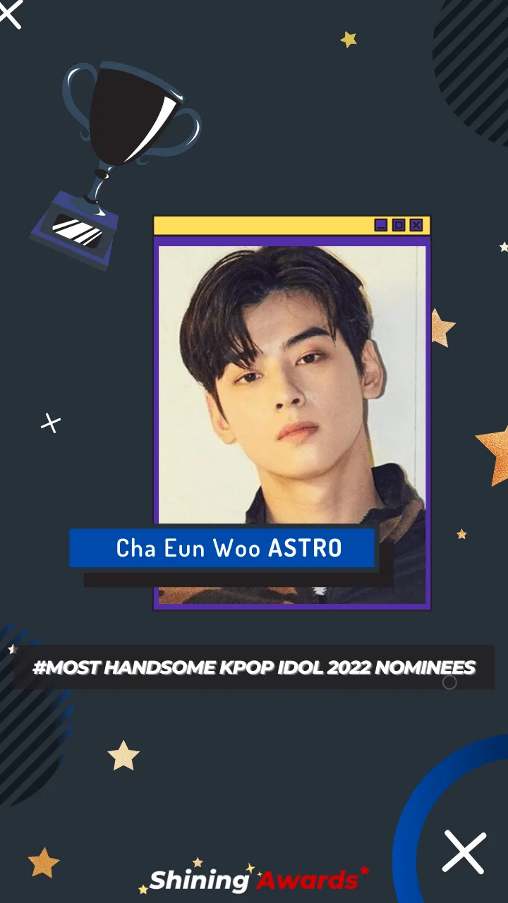 Cha Eun Woo ASTRO Most Handsome Kpop Idol 2022