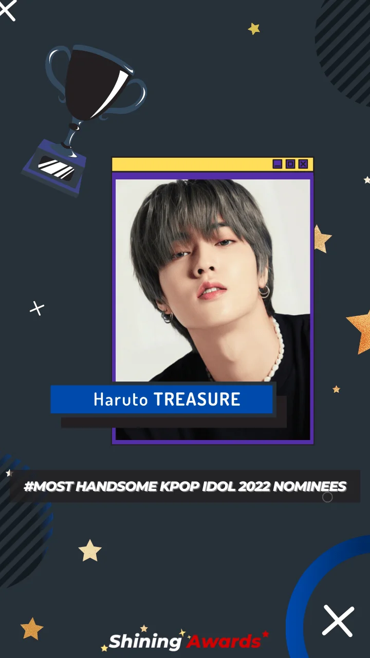 Haruto TREASURE Most Handsome Kpop Idol 2022