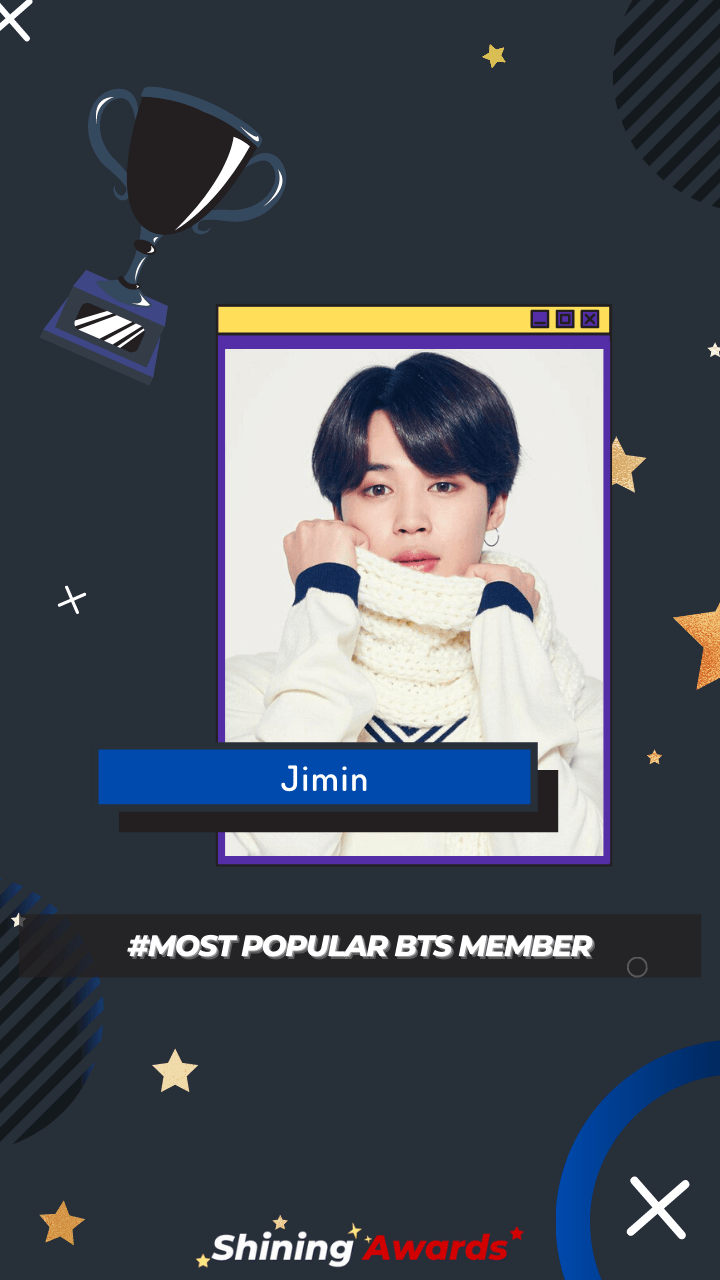Jimin Most Popular BTS Member