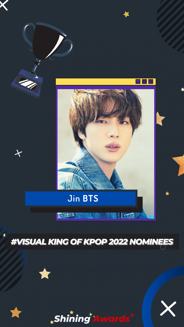 Jin BTS Visual King of Kpop 2022
