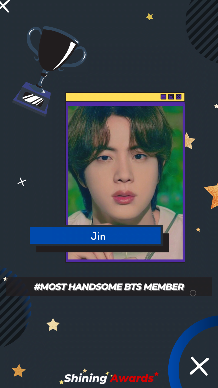 Jin Most Handsome BTS Member