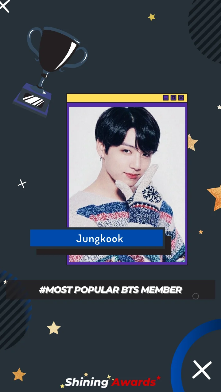 Jungkook Most Popular BTS Member