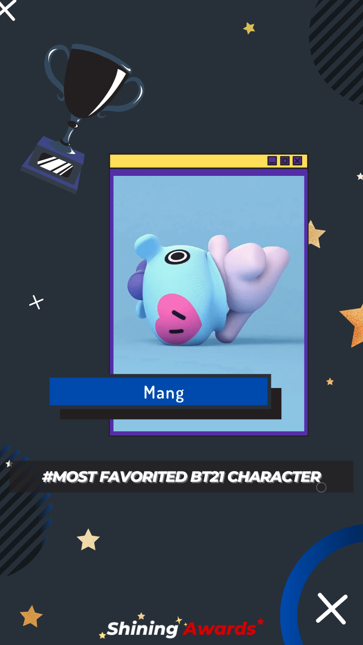 Mang Most Favorited BT21 Character