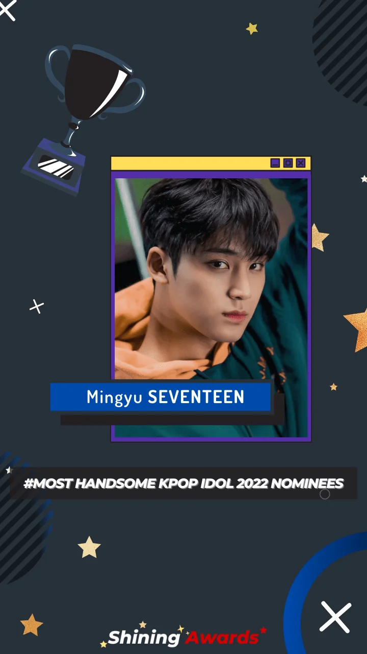 Mingyu SEVENTEEN Most Handsome Kpop Idol 2022