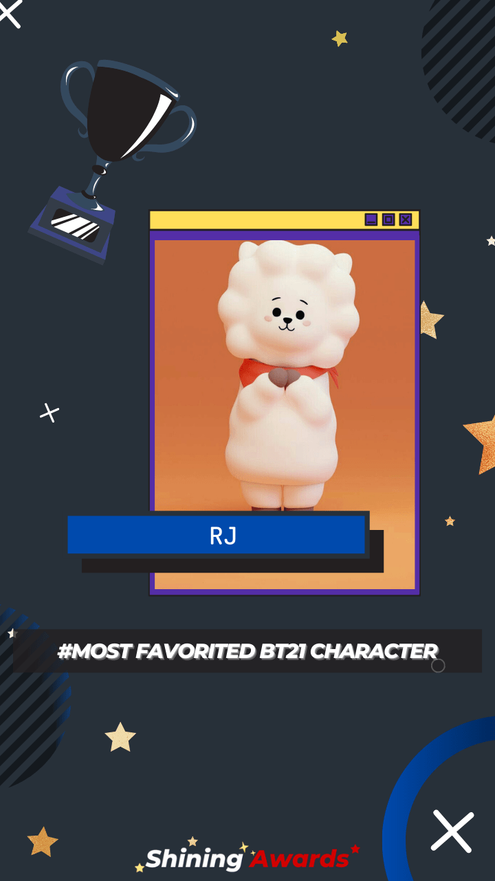 RJ Most Favorited BT21 Character