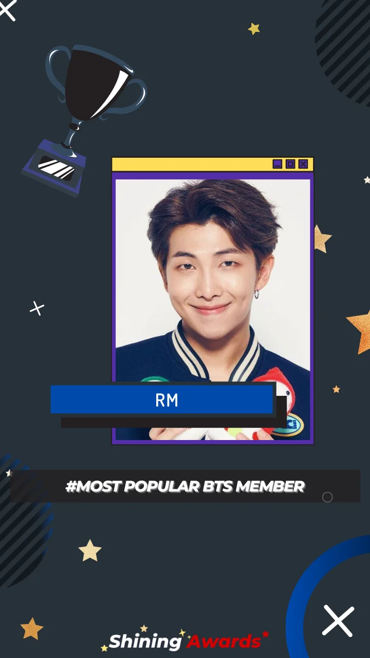 RM Most Popular BTS Member
