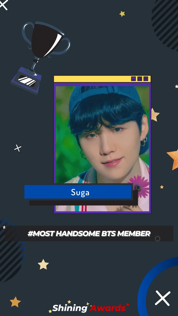 Suga Most Handsome BTS Member