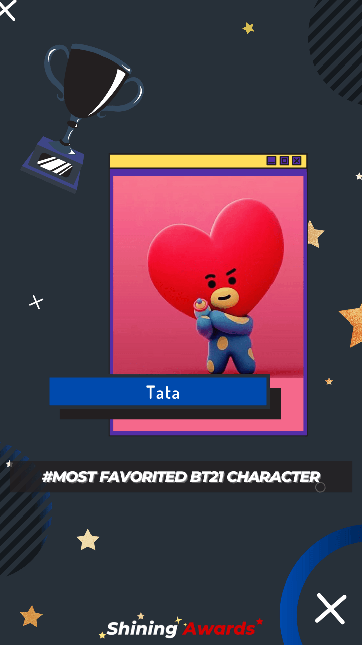 Tata Most Favorited BT21 Character