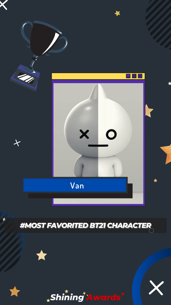 Van Most Favorited BT21 Character