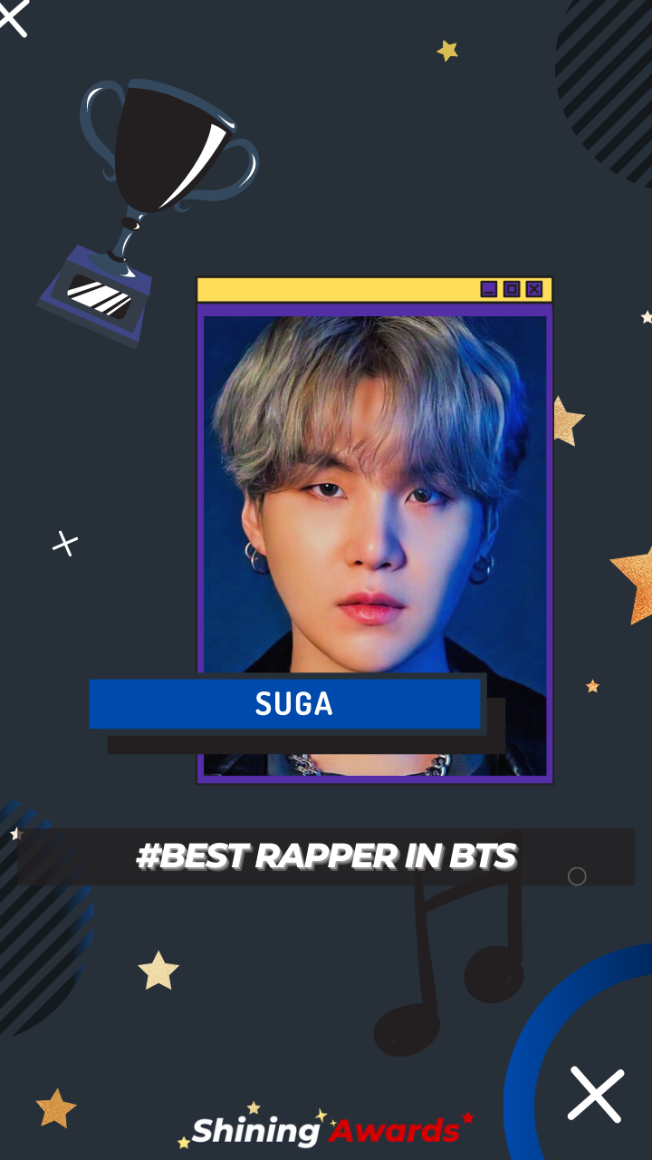 SUGA Best Rapper In BTS