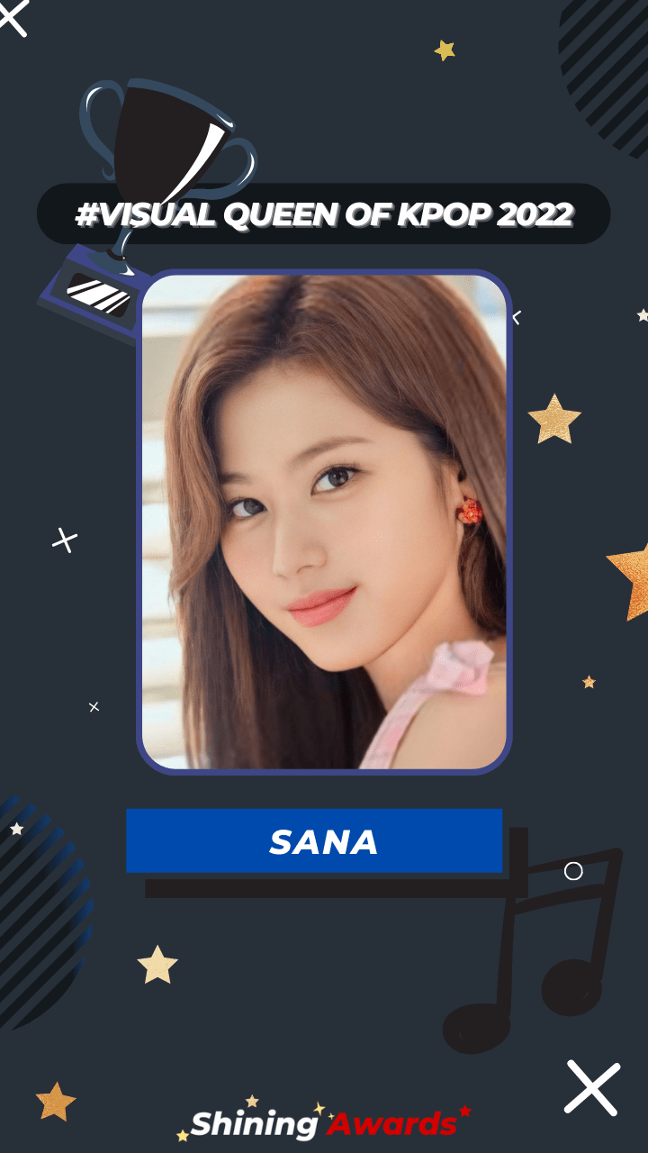 Sana Visual Queen of Kpop 2022