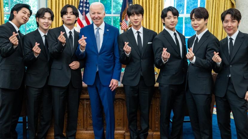 BTS Meets US President Joe Biden, This is How Korean Netizens Reaction