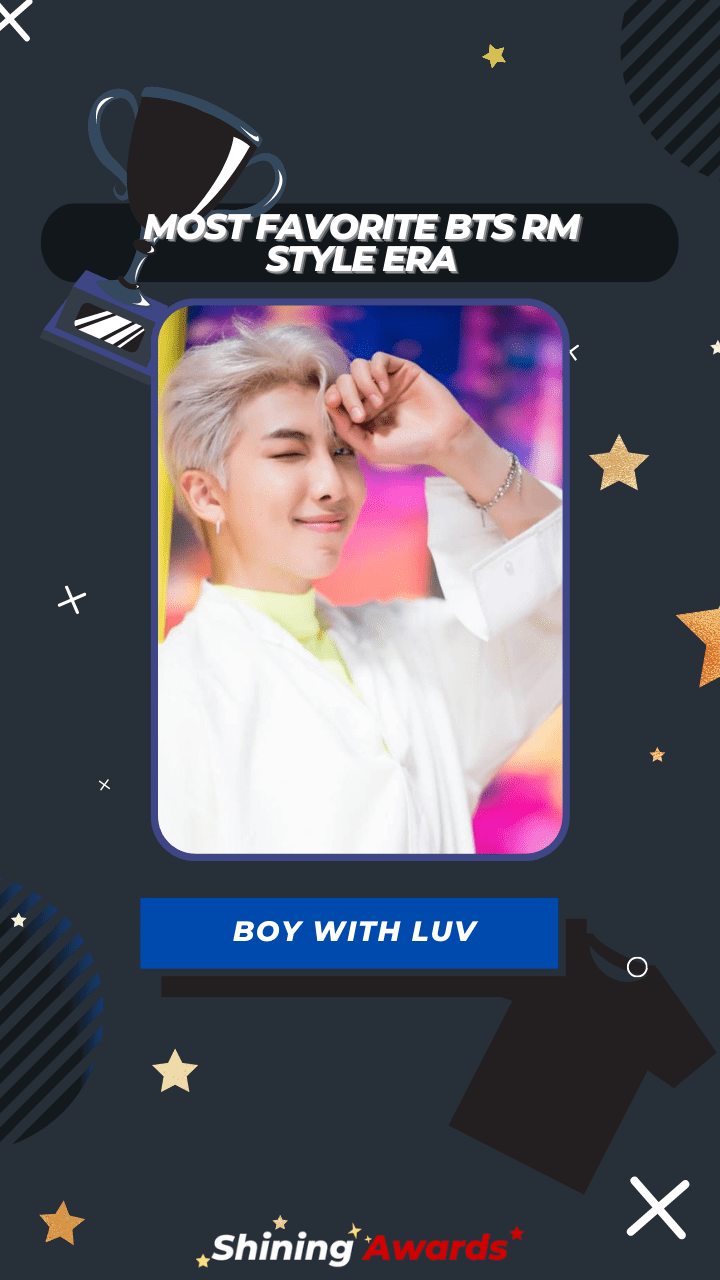 Boy With Luv Most Favorite BTS RM Style Era