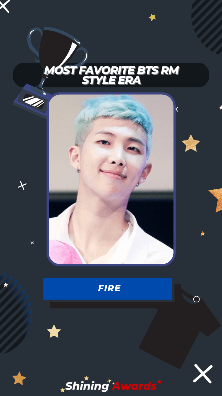 FIRE Most Favorite BTS RM Style Era