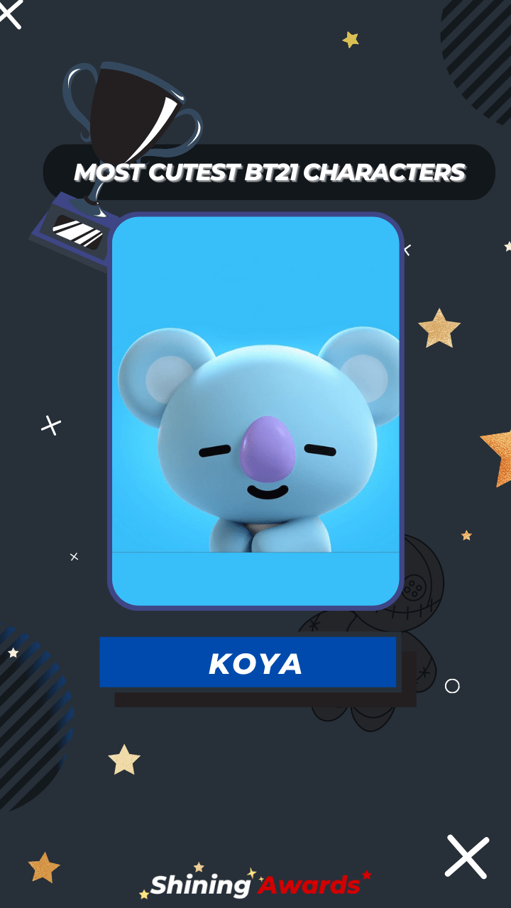 KOYA Who is The Most Cutest BT21 Characters