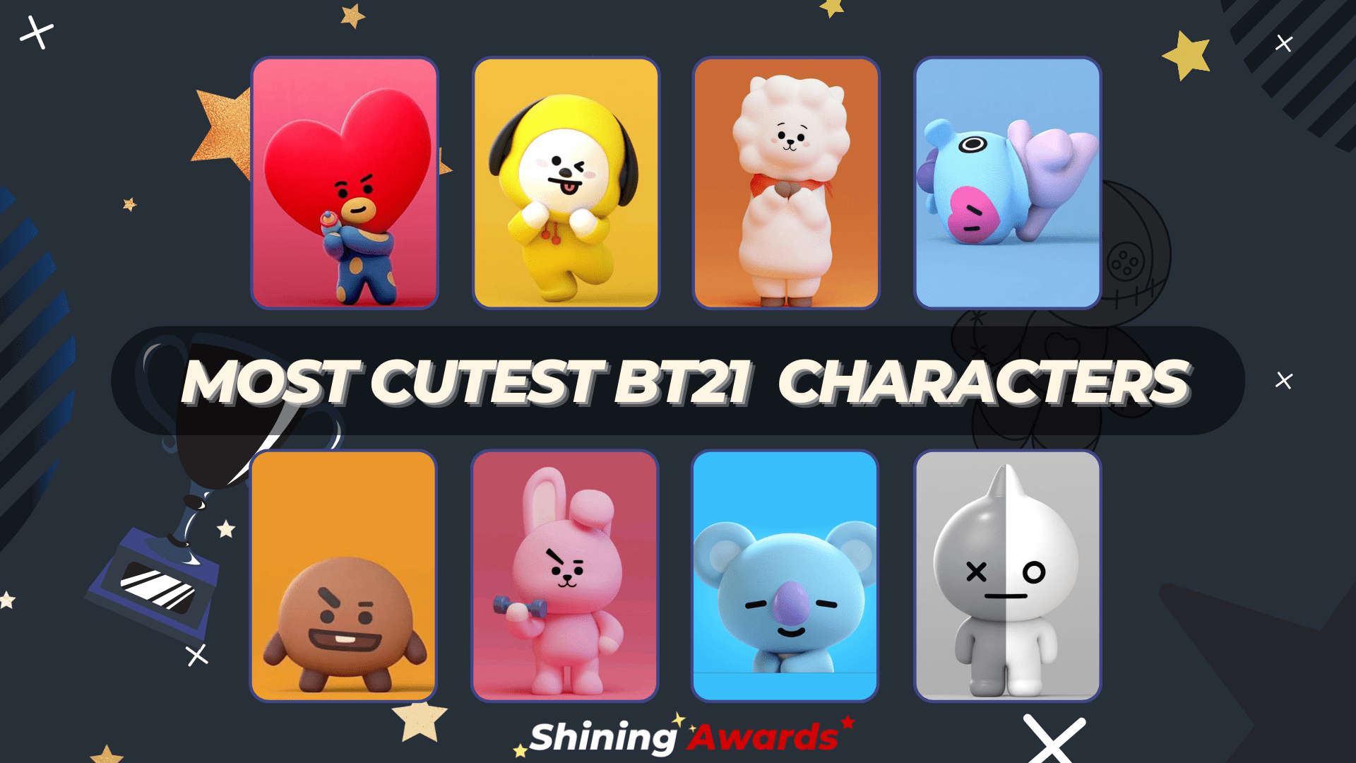 Who is The Most Cutest BT21 Characters
