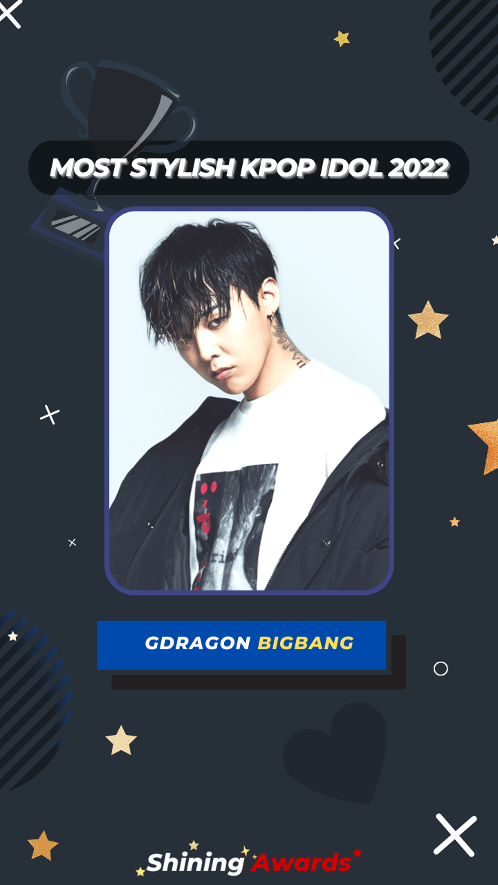 GDRAGON BIGBANG Most Stylish Kpop Idol 2022