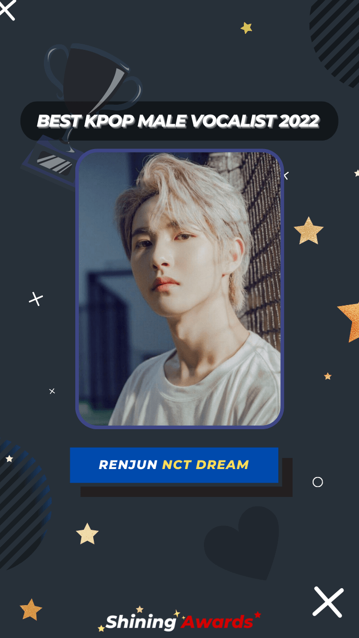 Renjun NCT Dream Best Kpop Male Vocalist 2022