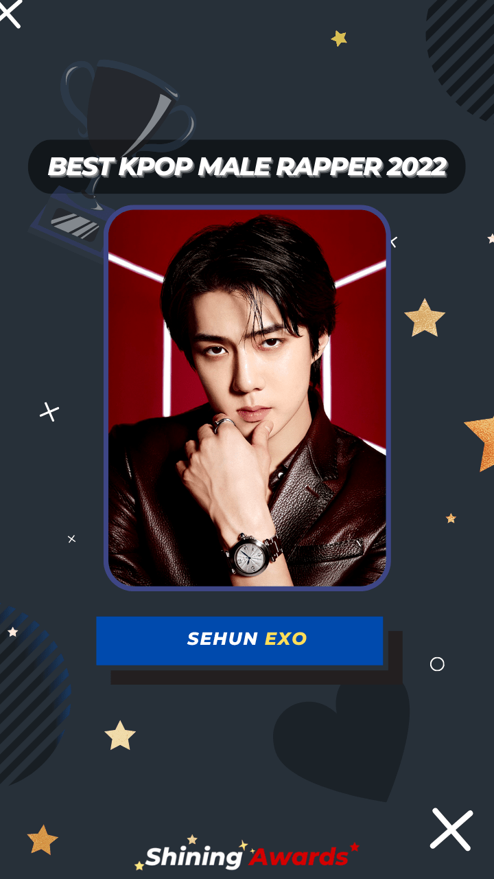 Sehun EXO Best Kpop Male Rapper 2022