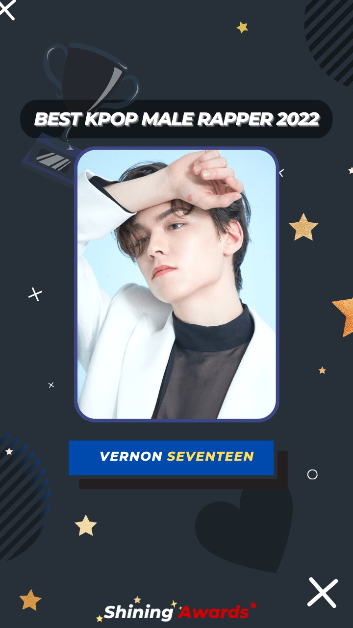 Vernon Seventeen Best Kpop Male Rapper 2022