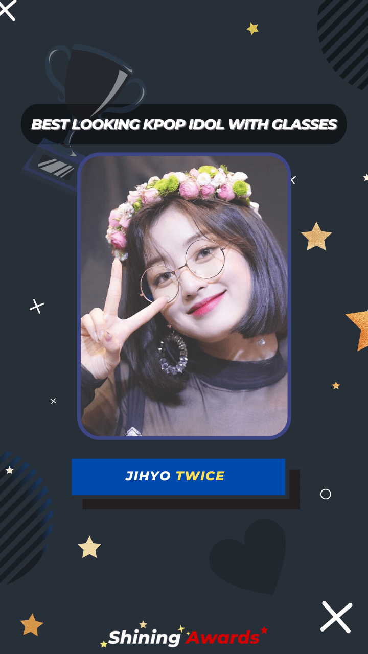 Jihyo TWICE Best Looking Kpop Idol With Glasses