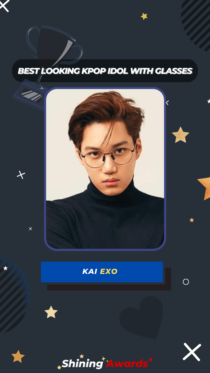 KAI EXO Best Looking Kpop Idol With Glasses