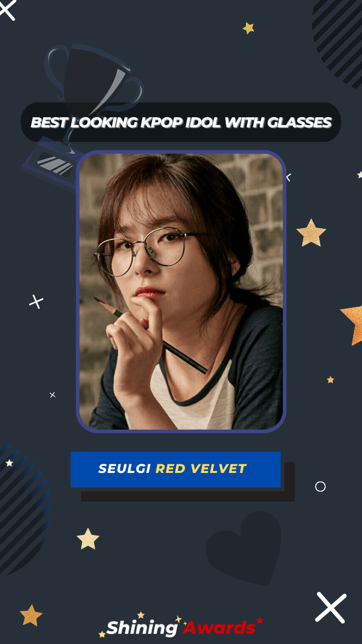 Seulgi Red Velvet Best Looking Kpop Idol With Glasses