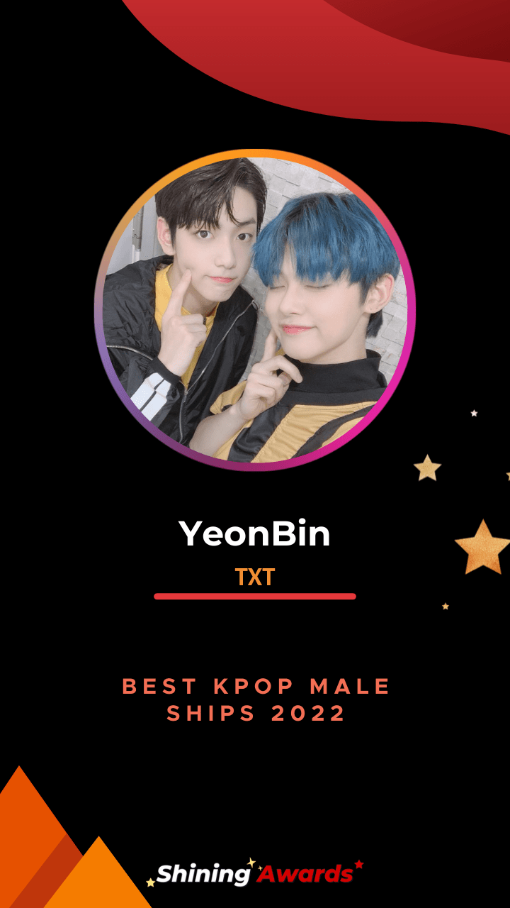YeonBin Best Kpop Male Ships 2022 Shining Awards