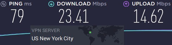 private internet access speeds slow