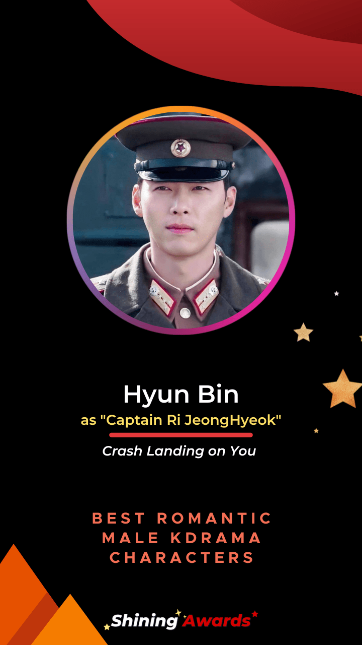 Hyun Bin Best Romantic Male KDrama Characters 2022 Shining Awards