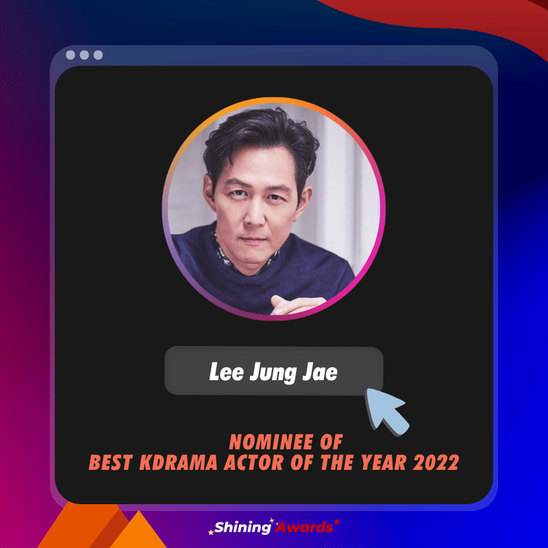Lee Jung Jae Best KDrama Actor of The Year 2022 Shining Awards