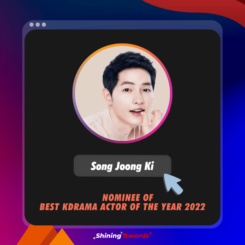 Song Joong Ki Best KDrama Actor of The Year 2022 Shining Awards