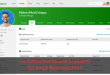 Performance Review Software for Small Business