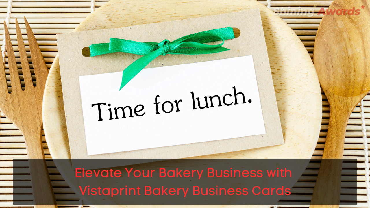 Vistaprint Bakery Business Cards